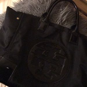Tory Burch Black Large Tote